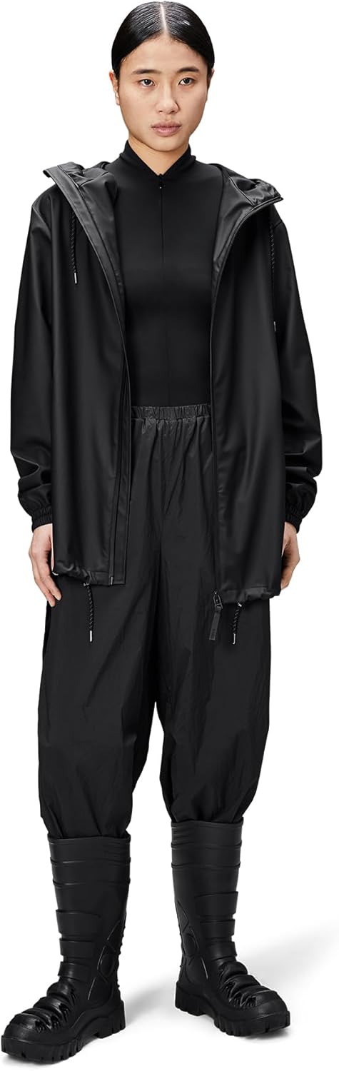 RAINS Unisex Stormbreaker Regenjacke XXS 01 Schwarz, XXS 01 Schwarz