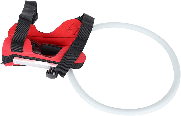 Redxiao~ 【𝐅𝐫𝐮𝐡𝐥𝐢𝐧𝐠 𝐕𝐞𝐫𝐤𝐚𝐮𝐟】 Blind Dog Harness Weste, Blind Dog Anti-Collision Ring, rote Farbe Leich