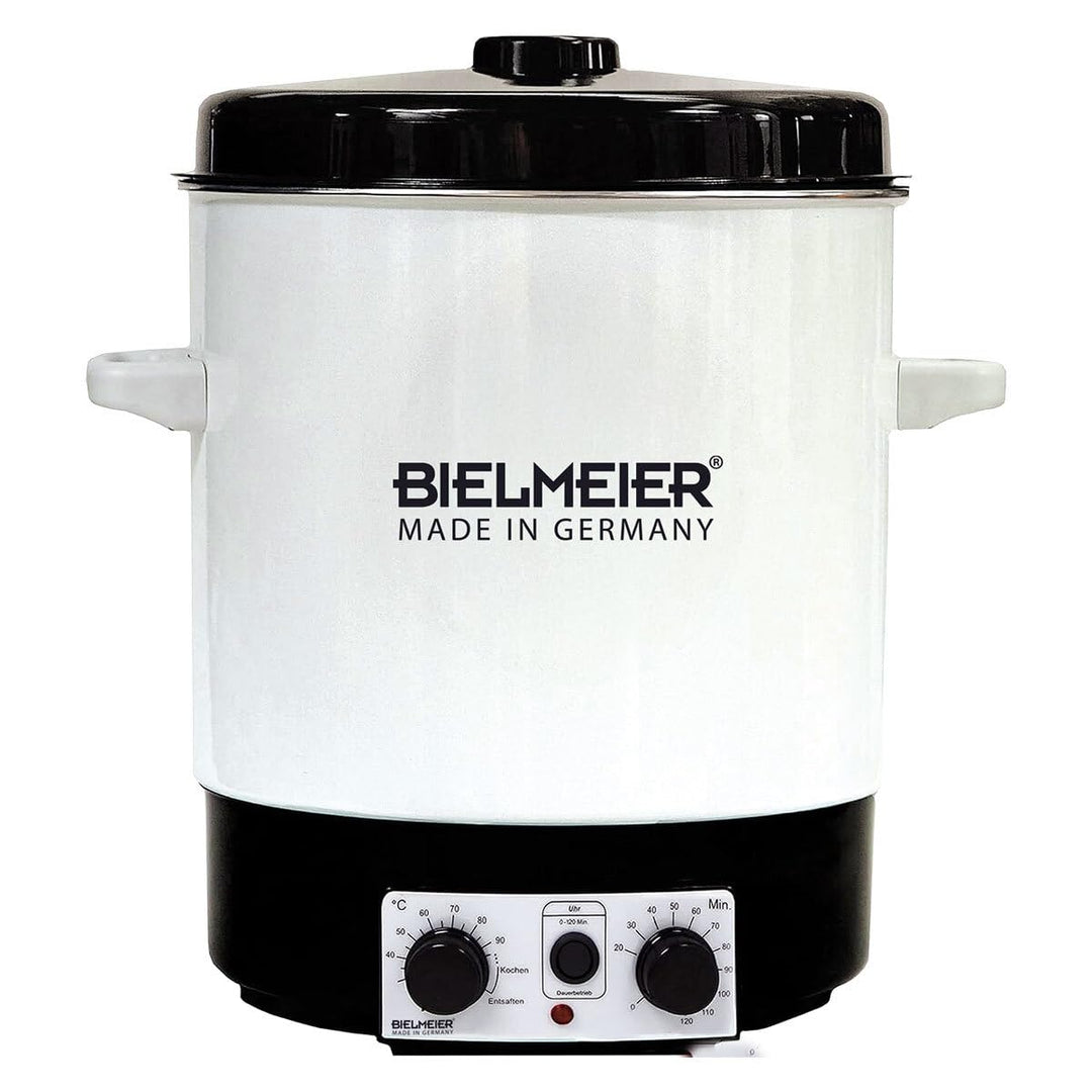 BIELMEIER Einkochautomat Emaille 2000 Watt 29 Liter BHG 685.0 Zeituhr Ersatzteilgarantie Made in Ger