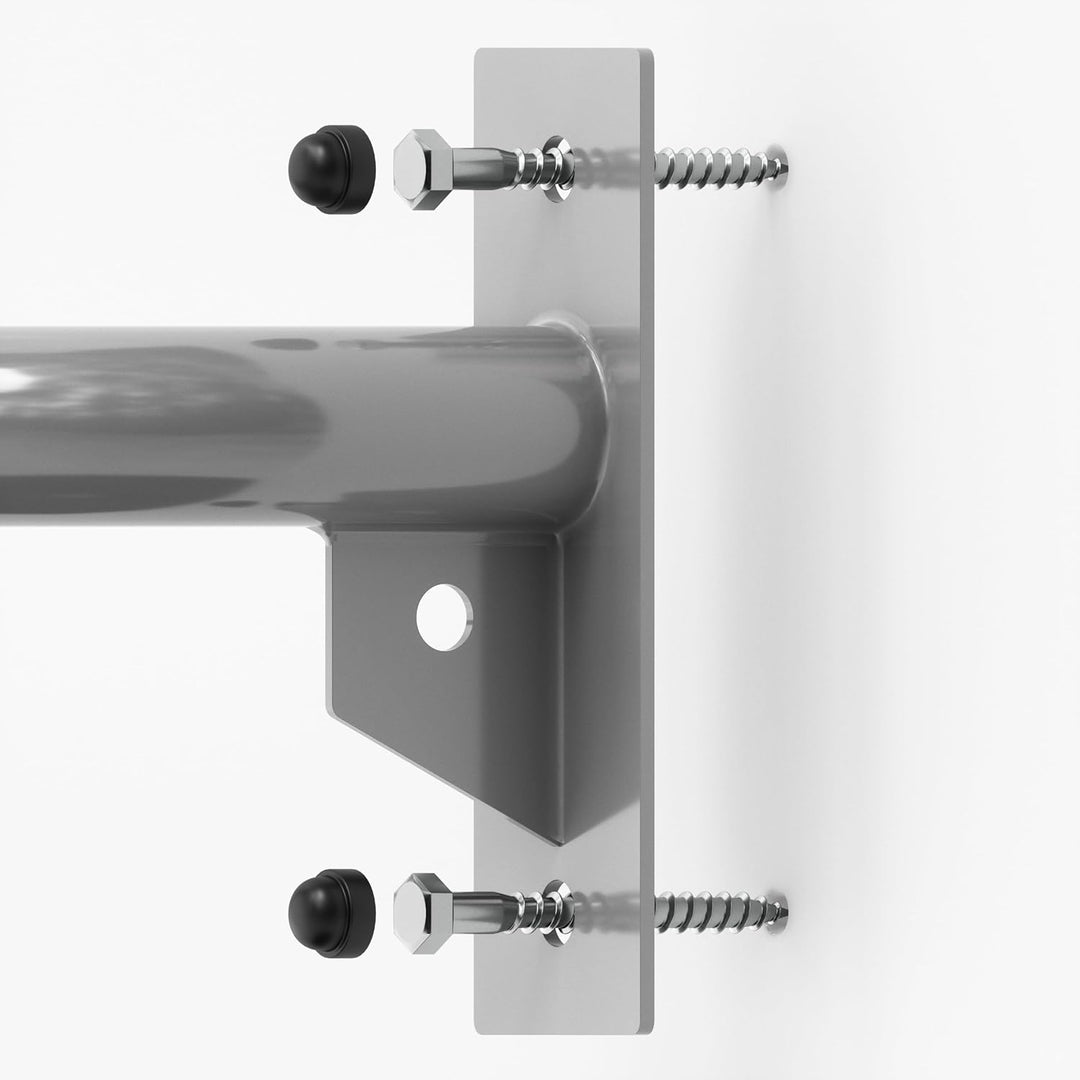 Wand Klimmzugstange, aus Stahl, pulverbeschichtete Pull-Up Bar mit 30 mm Griffdurchmesser, stabile W
