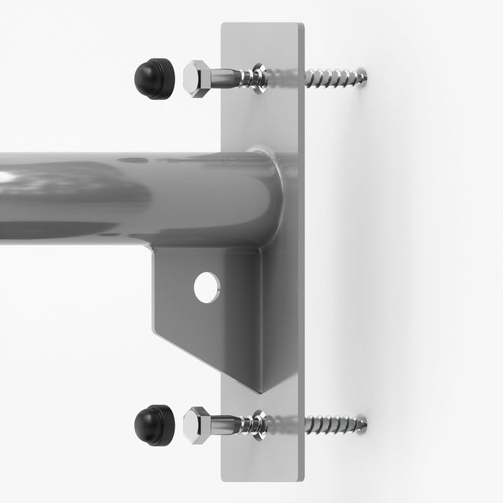 Wand Klimmzugstange, aus Stahl, pulverbeschichtete Pull-Up Bar mit 30 mm Griffdurchmesser, stabile W