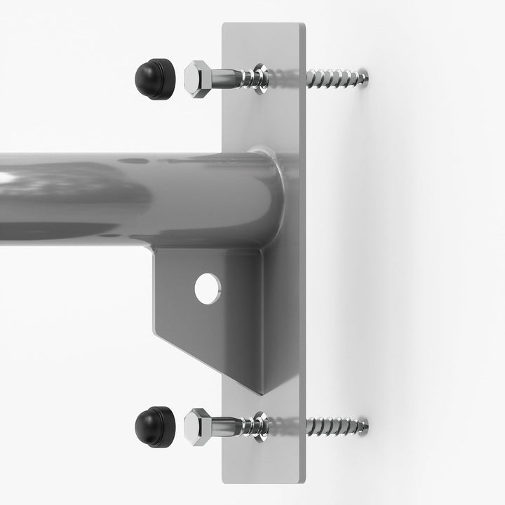 Wand Klimmzugstange, aus Stahl, pulverbeschichtete Pull-Up Bar mit 28 mm Griffdurchmesser, stabile W