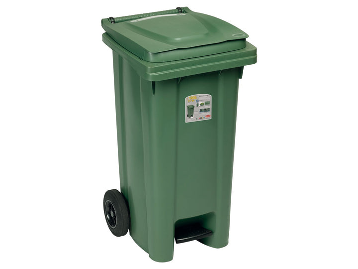 Stefanplast 643 - Mülltonne 48 x 55 x 94 cm grün, 48 x 55 x 94 cm Grün