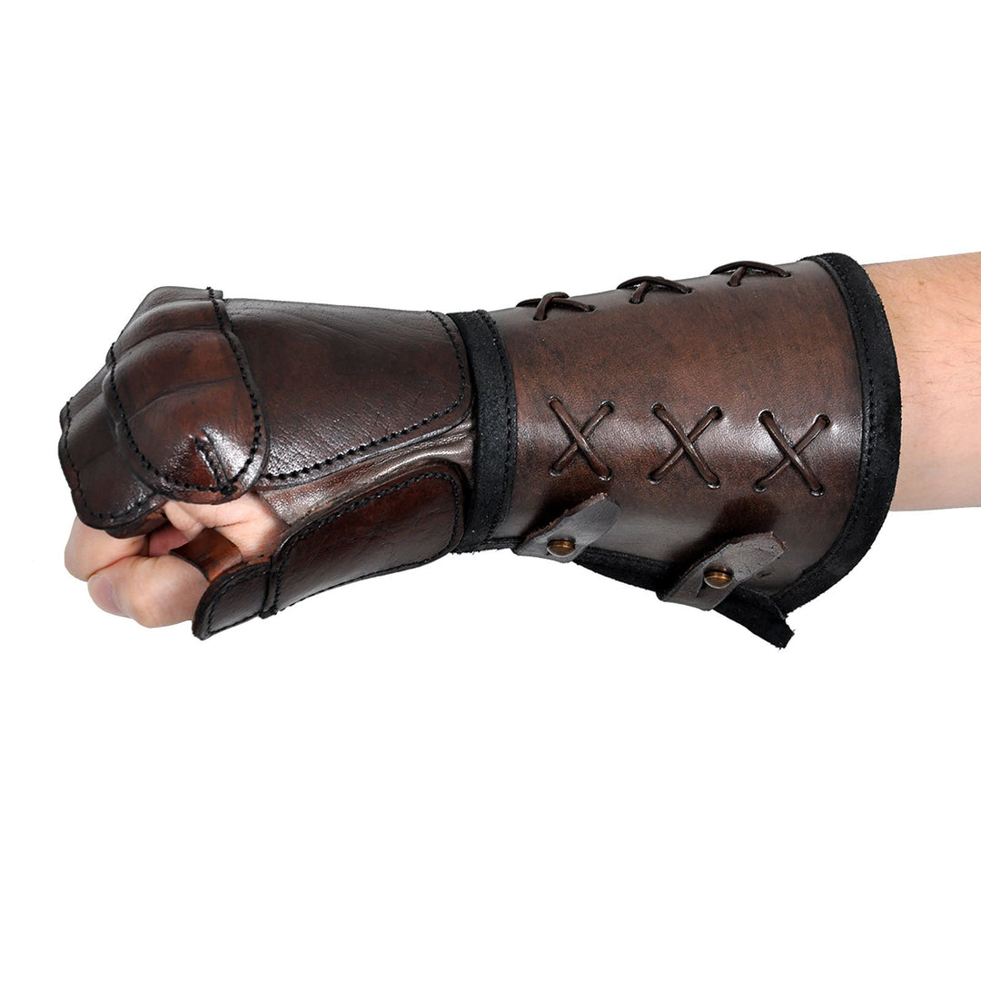 Epic Armoury 10140351 Ofenhandschuh, Unisex Adult, braun