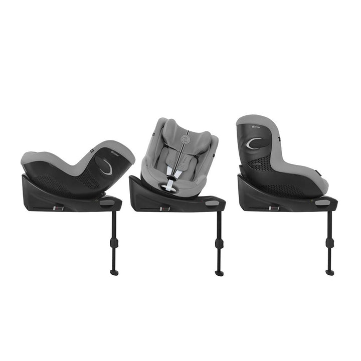 CYBEX Gold Kinder-Autositz Sirona Gi i-Size Plus inkl. Neugeboreneneinlage und Base, Ab ca. 0 bis 4