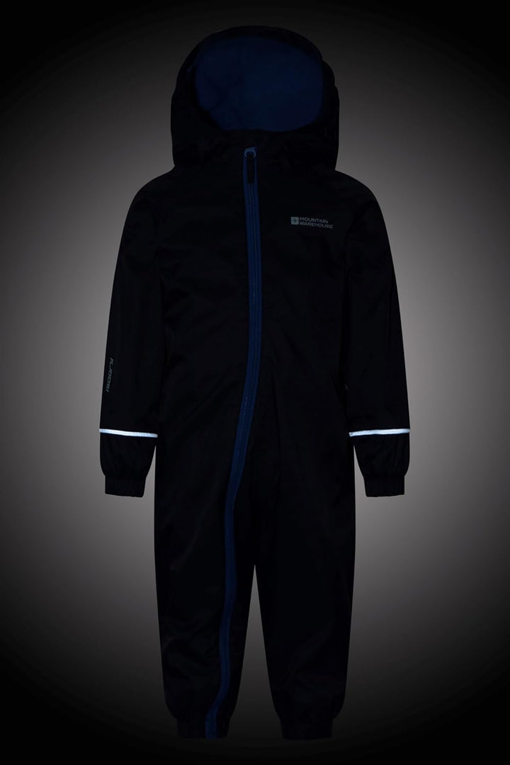 Mountain Warehouse Spright Junior wasserdichter Regenanzug - Extra warm mit verschweissten Nähten un