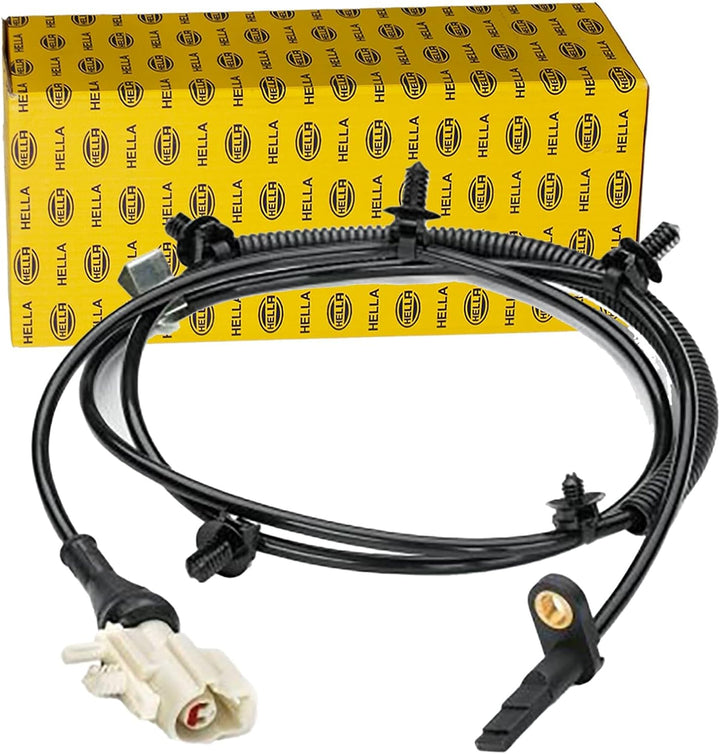 HELLA 6PU 230 040-501 ABS Sensor - Raddrehzahl - 2-polig - Hinterachse - Kabel: 1410mm - mit Halter