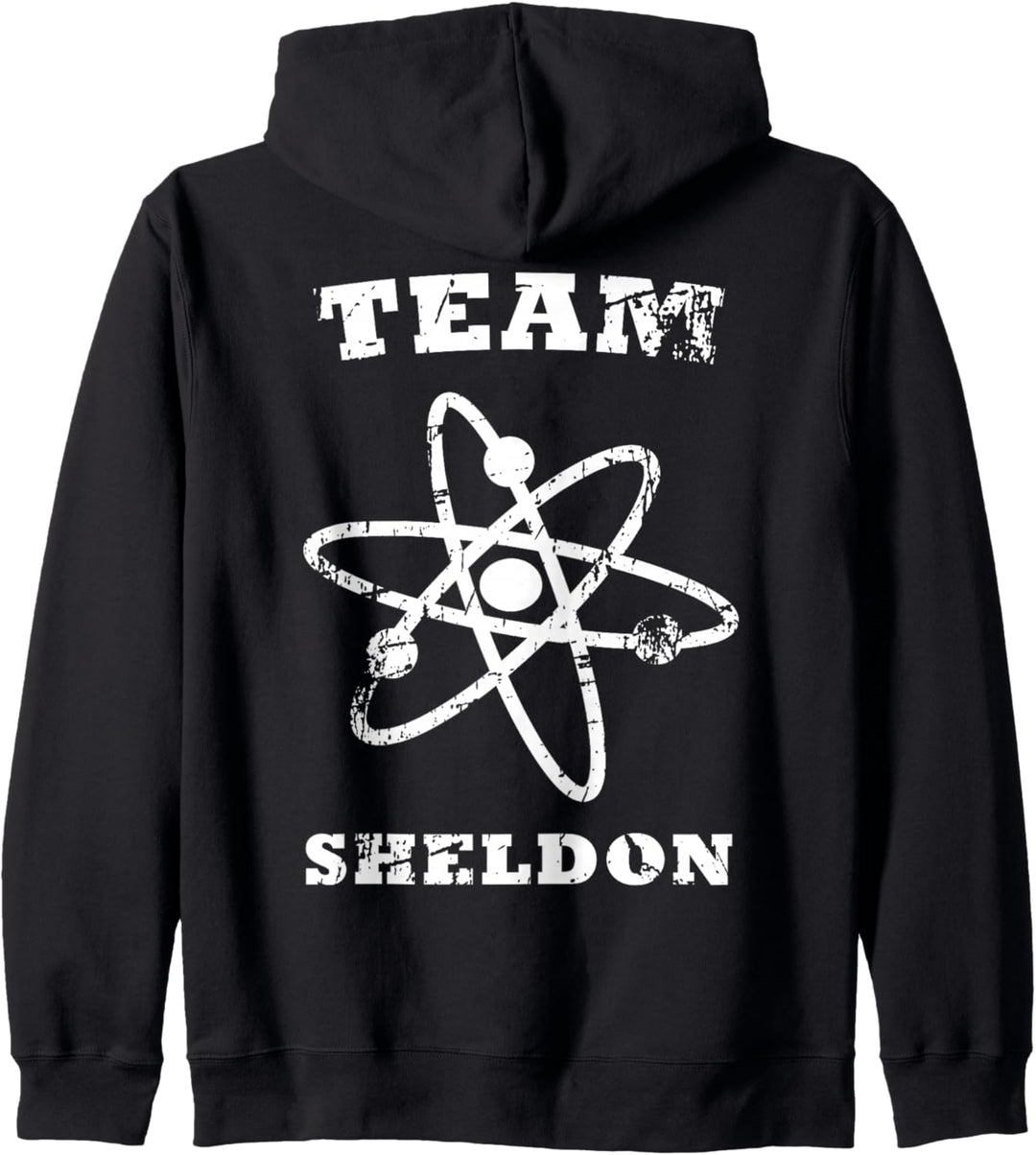 Das Urknalltheory-Logoteam Sheldon Atom Kapuzenjacke