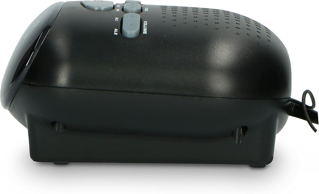 iCES ICR-210 Uhrenradio - Radiowecker mit 2 Weckzeiten - PLL FM - Schlummerfunktion - Sleeptimer - G