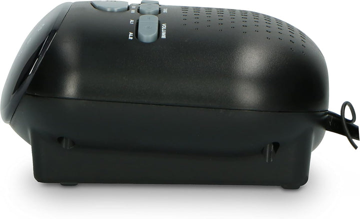 iCES ICR-210 Uhrenradio - Radiowecker mit 2 Weckzeiten - PLL FM - Schlummerfunktion - Sleeptimer - G
