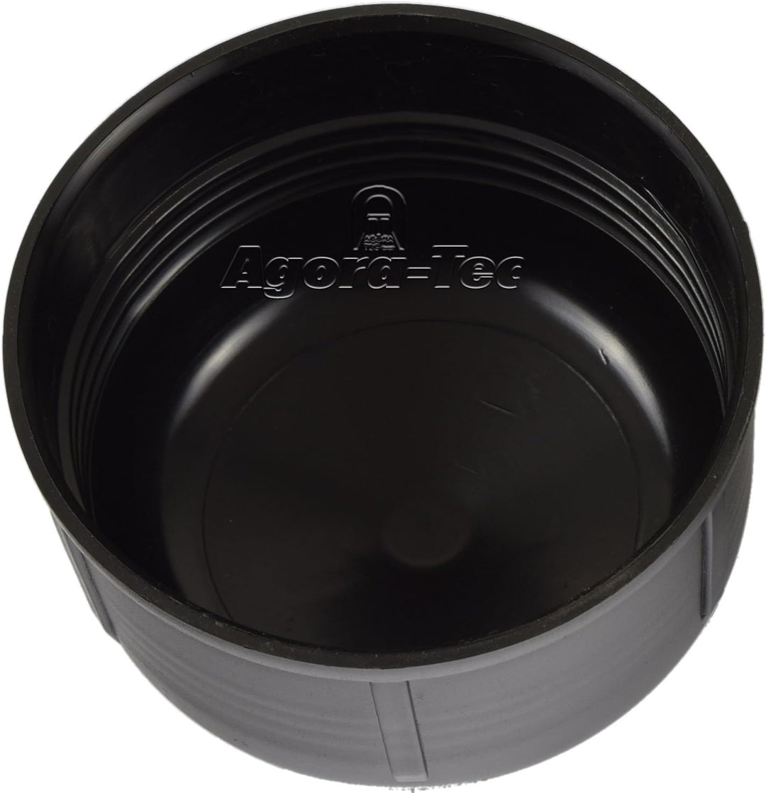 Agora-Tec® Bodenkappe für Brunnenrohr für den BAU eines Tiefbrunnen (4 Zoll (DN100)), 4 Zoll (DN100)