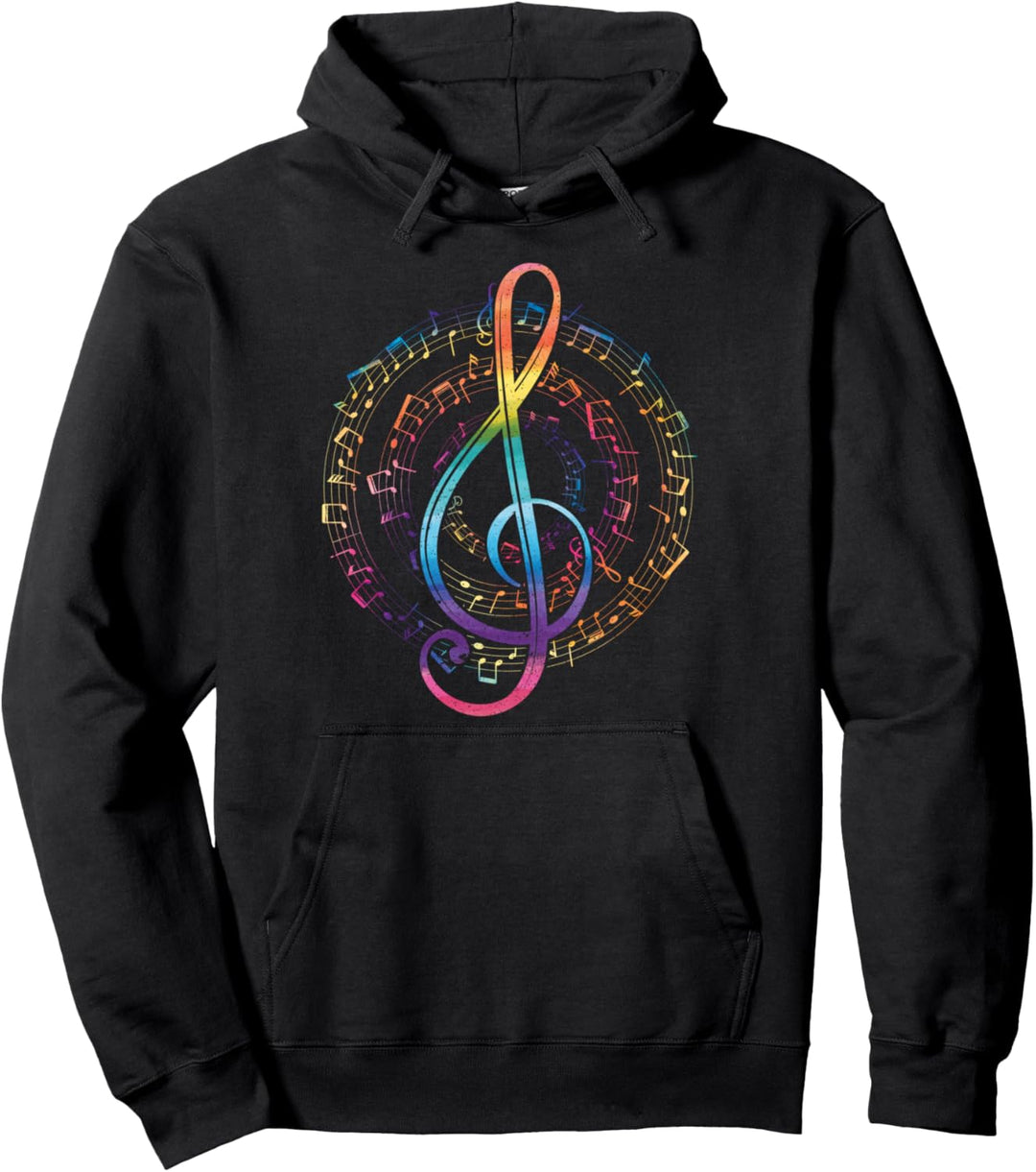 Notenschlüssel Musiker Geschenk klassische Musik Pullover Hoodie