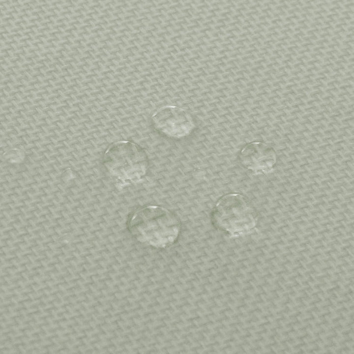 Nexos Liegen-Auflage 2er Set Polster Kopfkissen für Sauna Garten Terrasse hochwertig Creme