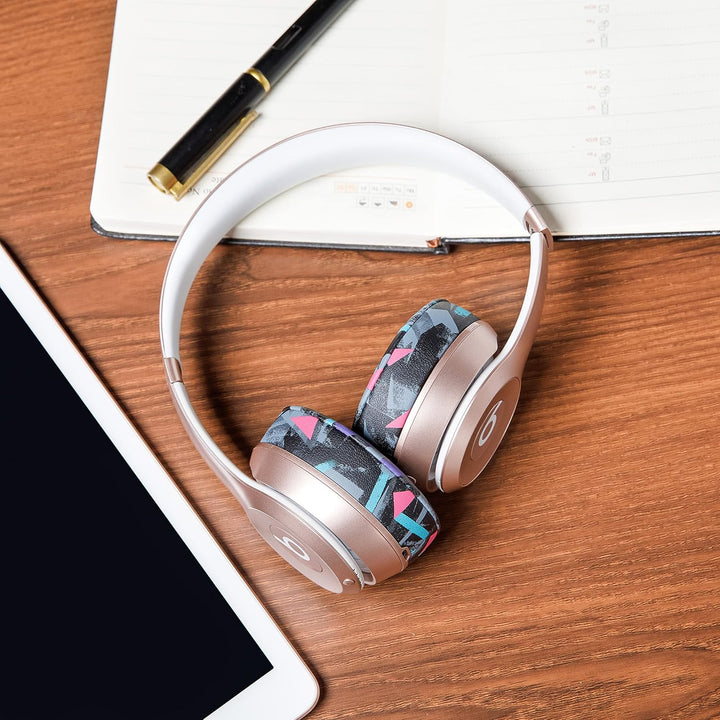 WC Extra Dicke Ersatz-Ohrpolster für Beats Solo 2 & 3 Wireless On-Ear-Kopfhörer von Wicked Cushions