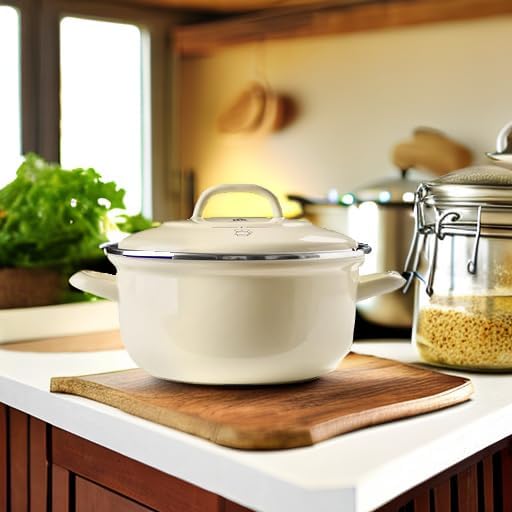 BK Indigo Holländisches Erbe Runde Deutsche Emaillierte Kasserolle mit Deckel mit PFAS-Freier Kerami