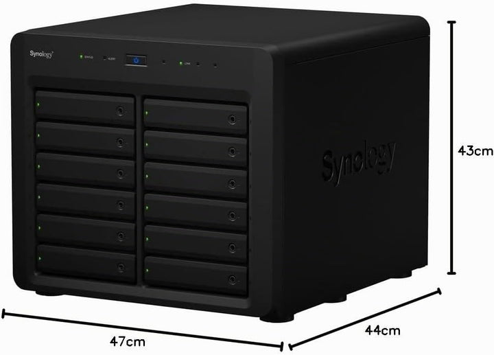 Synology DX1215II Festplattenerweiterungsgehäuse, schwarz