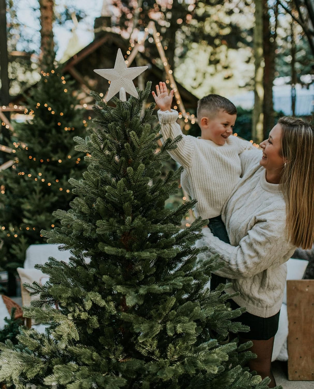 Premium Künstlicher Weihnachtsbaum 180 cm Scandinavian Spruce [100% Spritzguss] Tannenbaum Künstlich