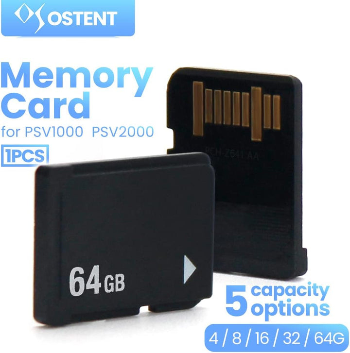 OSTENT 64GB Speicherkarte Stick Speicher für Sony PS Vita PSV1000/2000 PCH-Z041/Z081/Z161/Z321/Z641,
