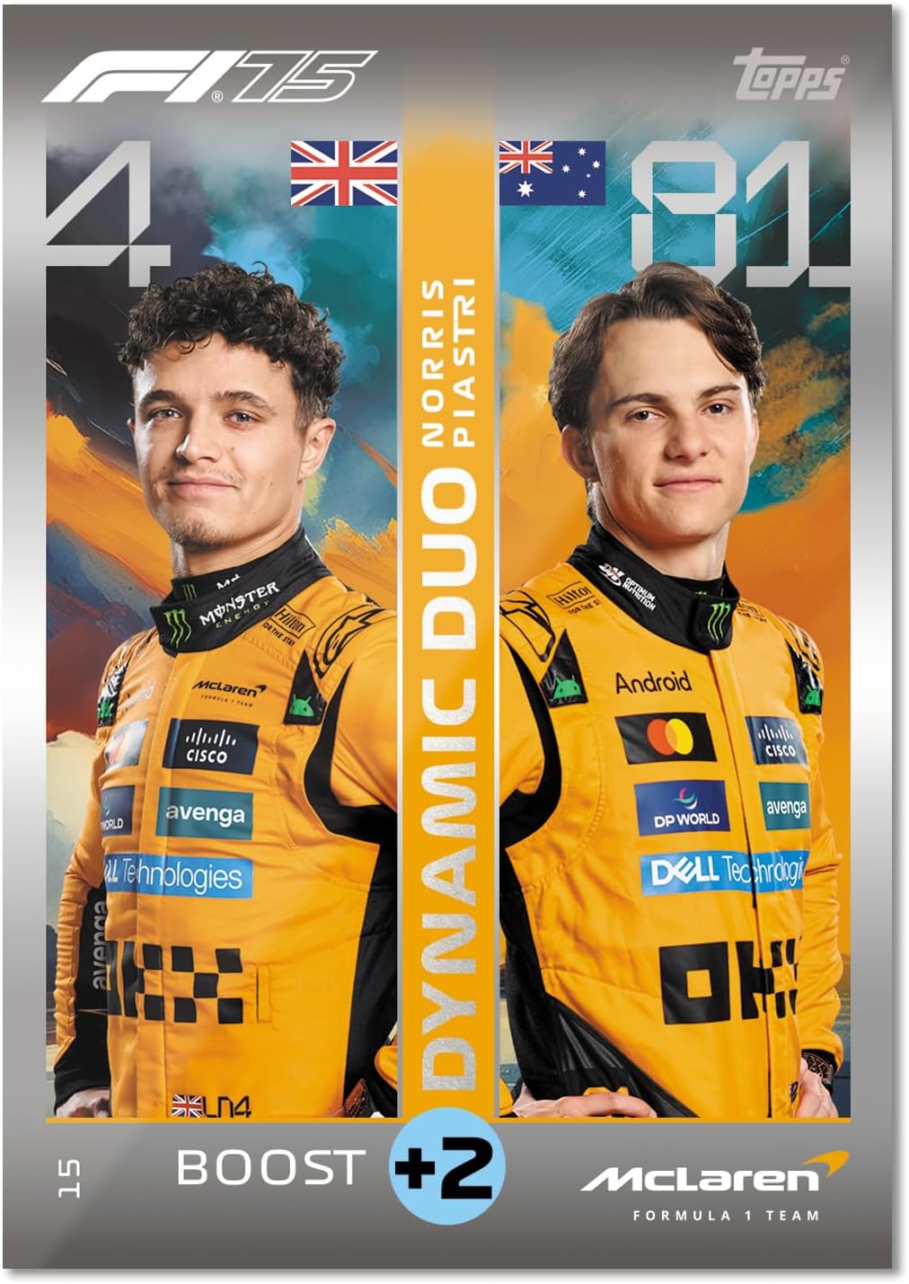 Topps Turbo Attax Formel 1 2025 - Diamond Edition Mega Tin - Enthält 66 Karten, darunter 6 LE's und