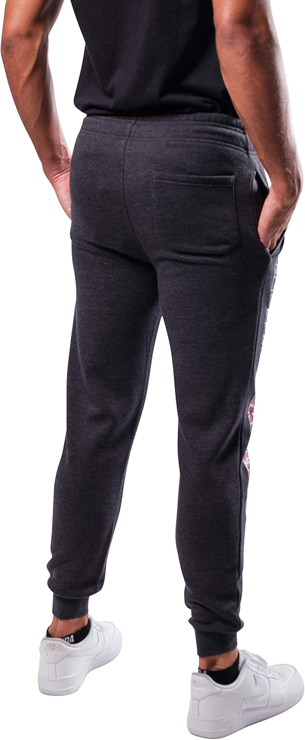 Ultra Game NBA Herren Super Soft Active Jogger Sweatpants Philadelphia 76ers L Schwarz Meliert, Phil