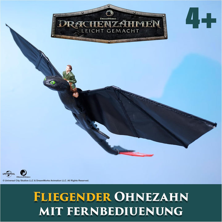 Dreamworks How to Train your Dragon, Remote Control, Fliegender Drache Ohnezahn mit Fernbedienung, S