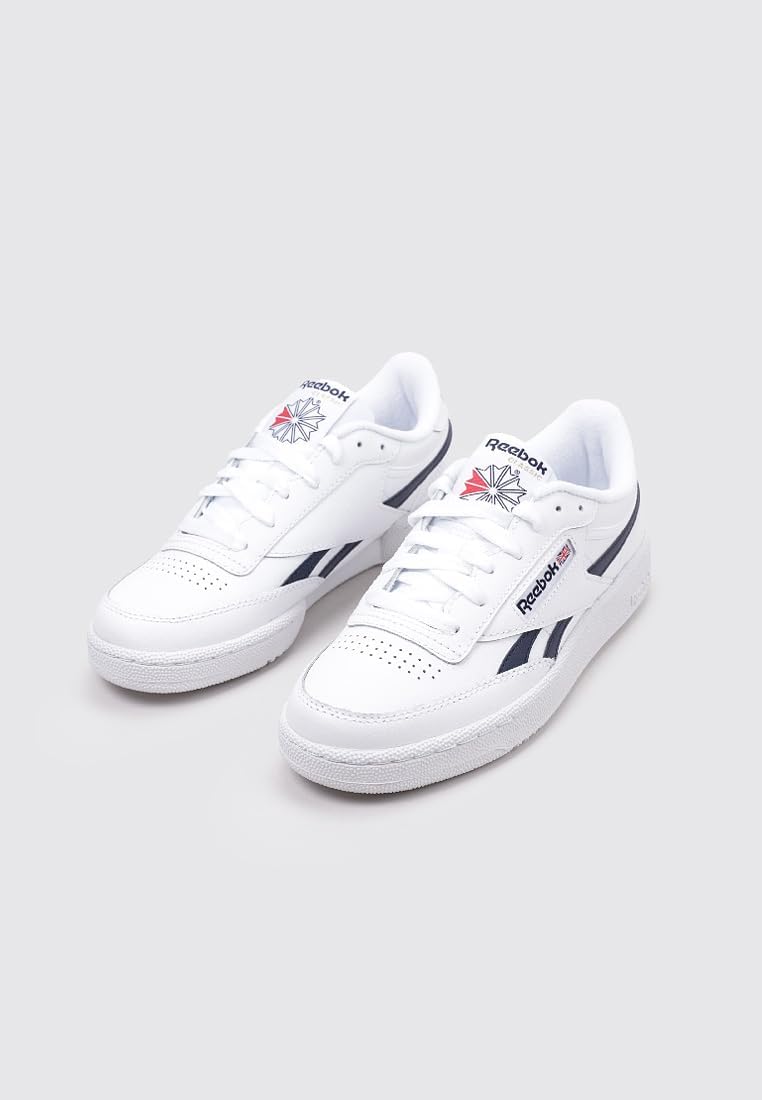 Reebok Unisex Club C Revenge Sneaker 34 EU Ftwwht Vecnav Ftwwht, 34 EU Ftwwht Vecnav Ftwwht