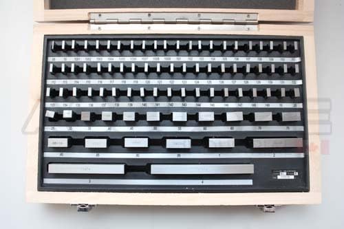 Accusize P900-S581 Stahl-Messblock-Set, Güteklasse B, 81-teilig, Klasse B
