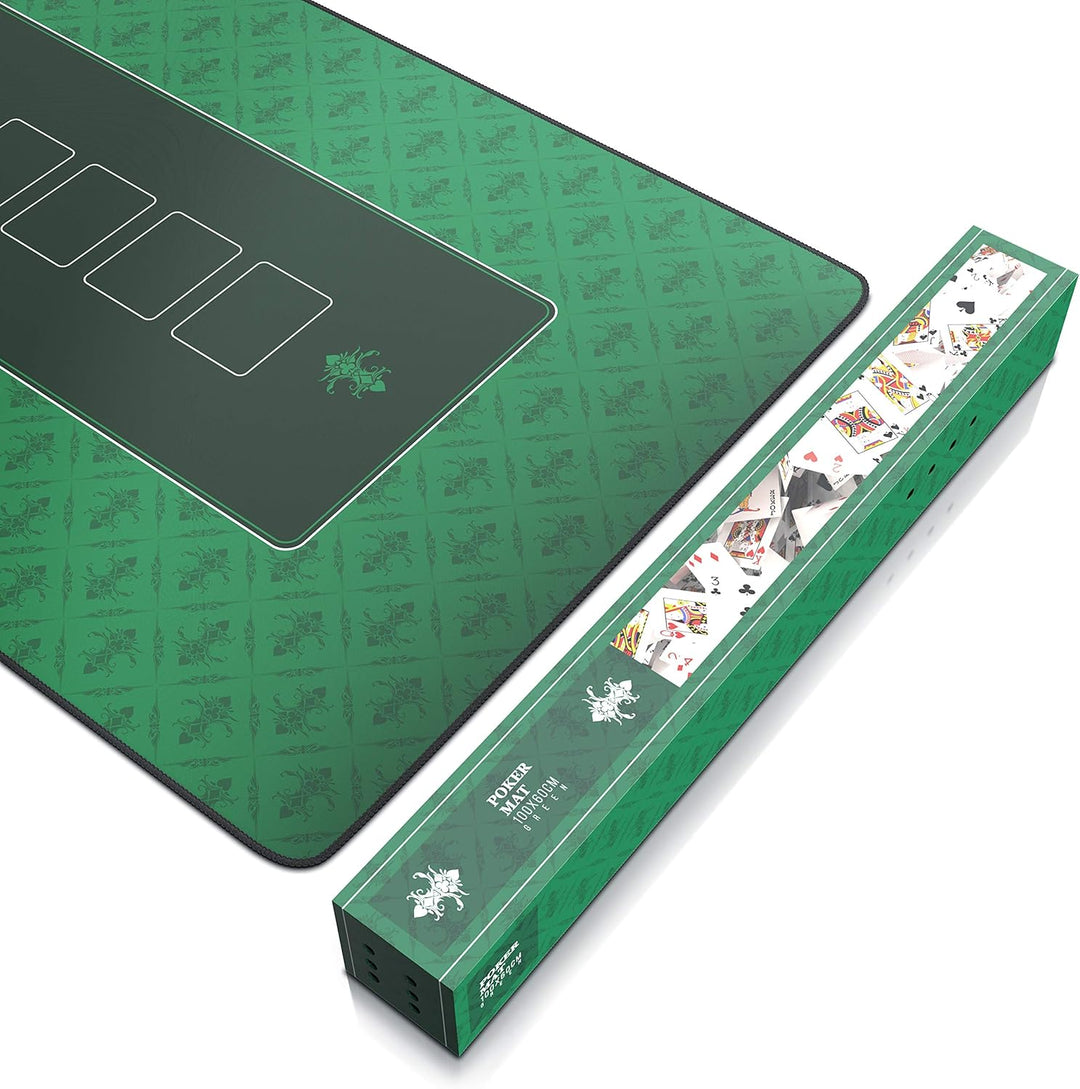 CSL - XXL Deluxe Pokerrmatte 1000x600mm - XXL Poker Unterlage Pokertisch mit Motiv - Tischunterlage