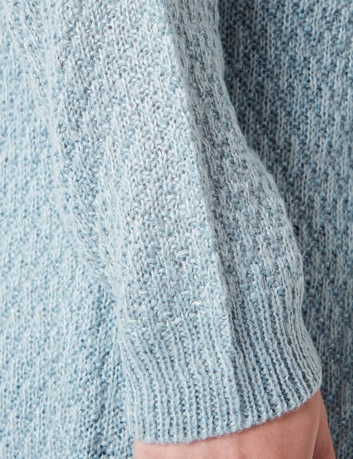 ICHI Damen Strickjacke L 164404/Abyss, L 164404/Abyss