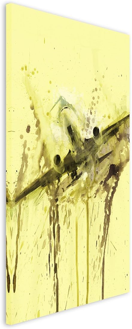 Boing_90x60cm Splash Art Paul Sinus Aquarell, Gemälde, Kunstbild auf Leinwand