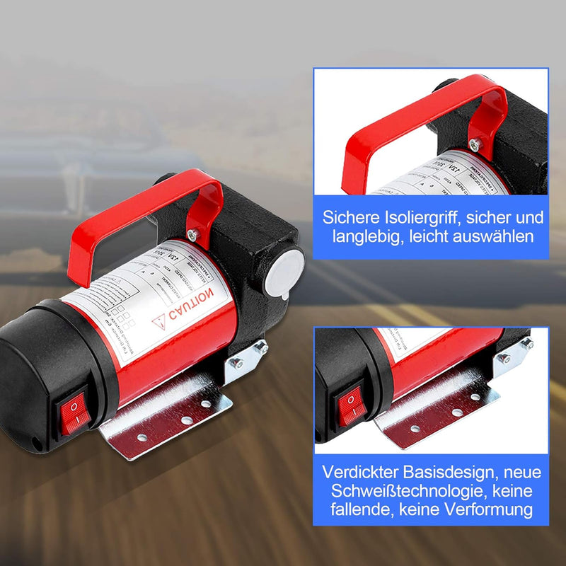 12v Ölabsaugpumpe Dieselpumpe, Kraftstoffpumpen Benzinpumpe 12 V Elektrische Ölpumpe Öltransferpumpe