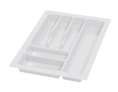 Alusfera Besteckkasten für Schubladen 40cm - Besteckeinsatz - Praktisch Schubladen Ordnungssystem -