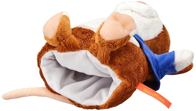 Heunec 589872 Leo Lausemaus Handpuppe, braun, 100 g