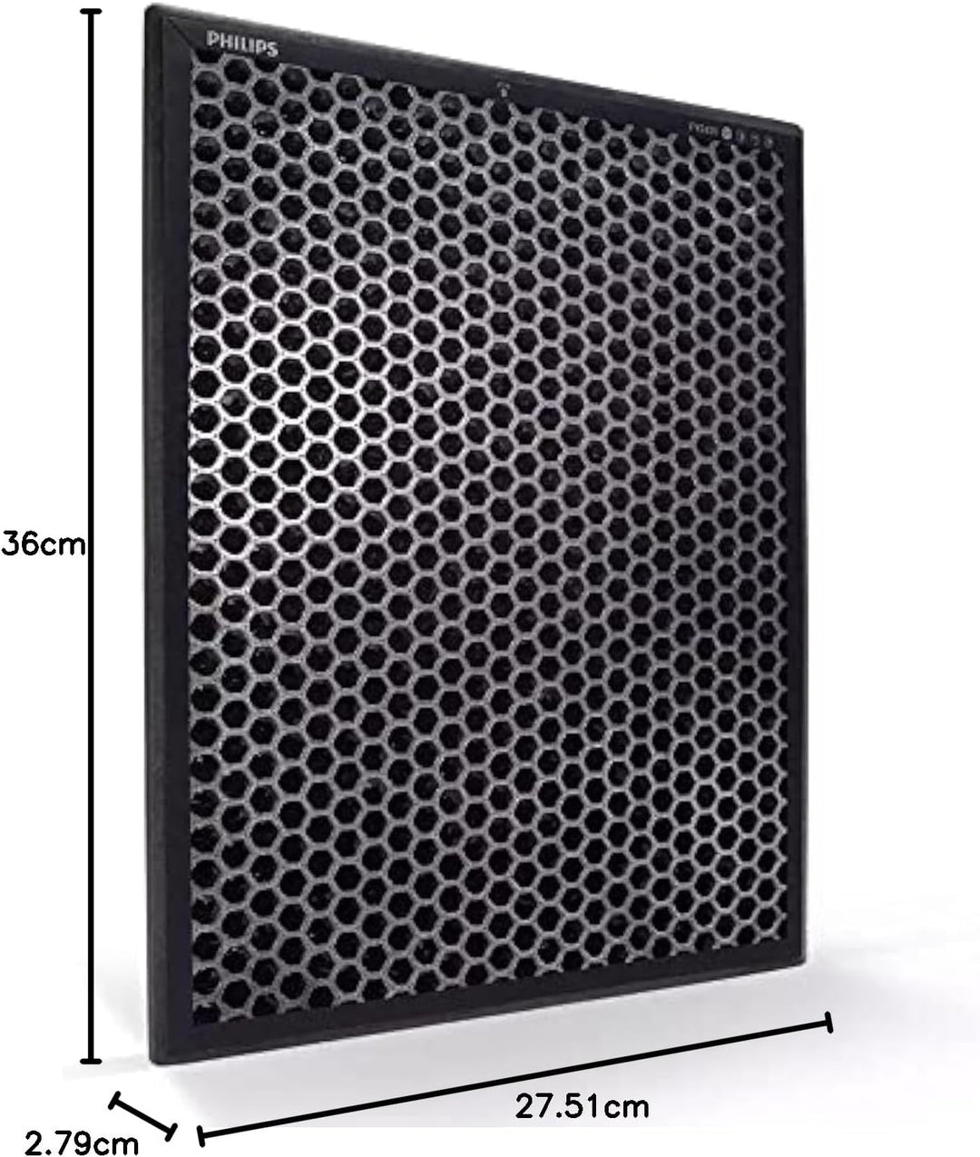 Philips Domestic Appliances FY1413/30 Aktivkohlefilter für Luftreiniger series 1000, Schwarz