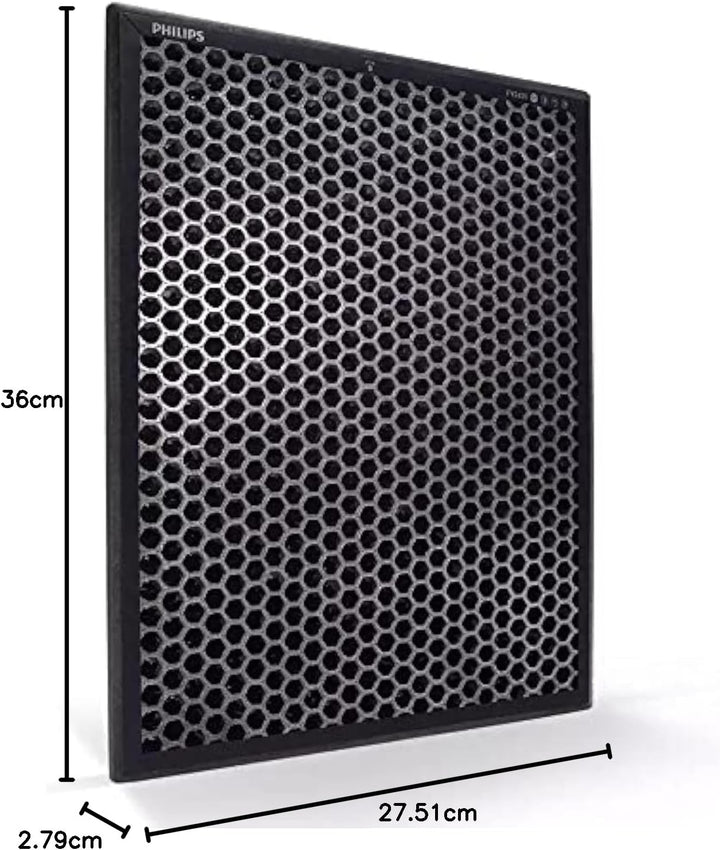 Philips Domestic Appliances FY1413/30 Aktivkohlefilter für Luftreiniger series 1000, Schwarz