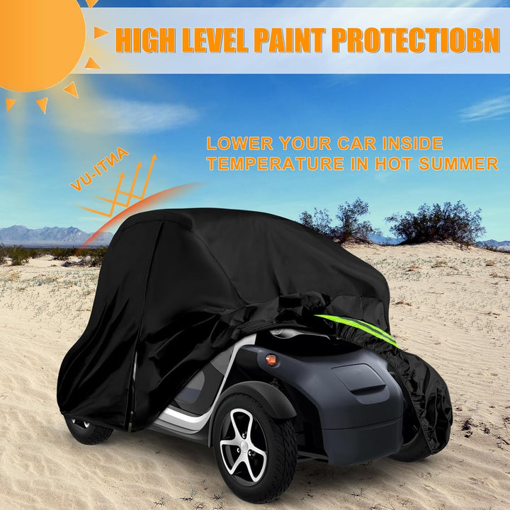 Vollgarage Autoabdeckung Ersatz für Renault Twizy 2012-2023, Auto Abdeckplane Autogarage Autoplane G