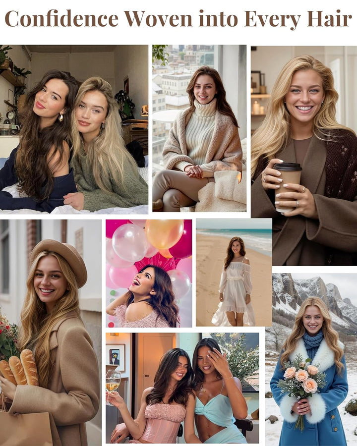Hetto Braun Echthaar Tressen Extensions Remy Tressen Echthaar Extensions Naturlich Tressen Echthaar