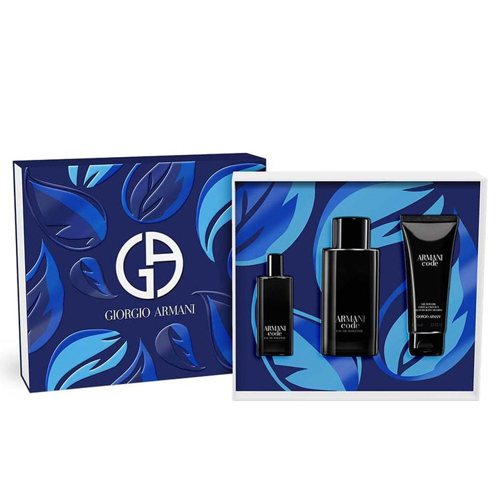 Armani Code H Edt 125 ml + 15 ml + Shower gel 75 ml, 71.67 ml (3er Pack)