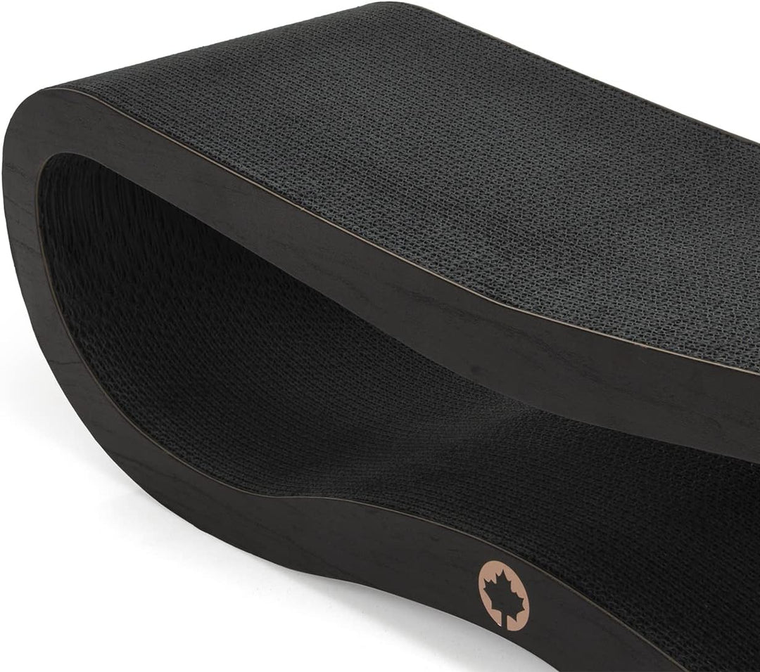 CanadianCat Company | Orbit 2.0 Kratzbrett - Black Edition | Kratzpappe Katzen Lounge in schwarz | c