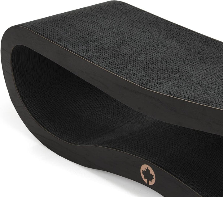 CanadianCat Company | Orbit 2.0 Kratzbrett - Black Edition | Kratzpappe Katzen Lounge in schwarz | c
