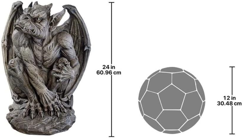 Design Toscano Silas, der Gargoyle-Wächter, Figur M, M