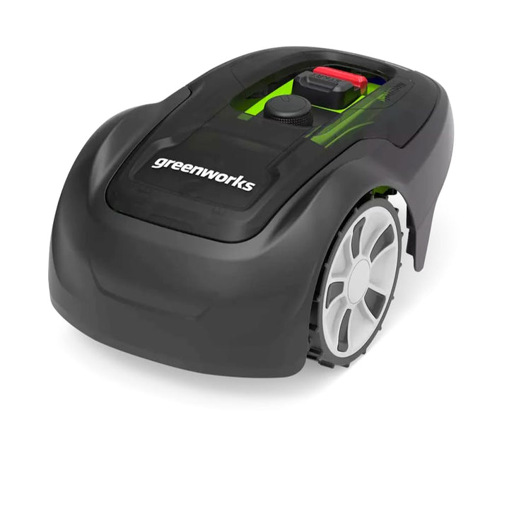 Greenworks Optimow 7 Mähroboter für Rasenflächen bis 750 m2 , Bluetooth-Appgesteuert Rasenmäher Robo