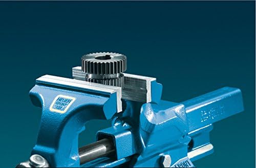 Heuer 110180 Schraubstockbacken (Schutzbacken rechtwinkelig; planparallel; integrierte Spezialmagnet