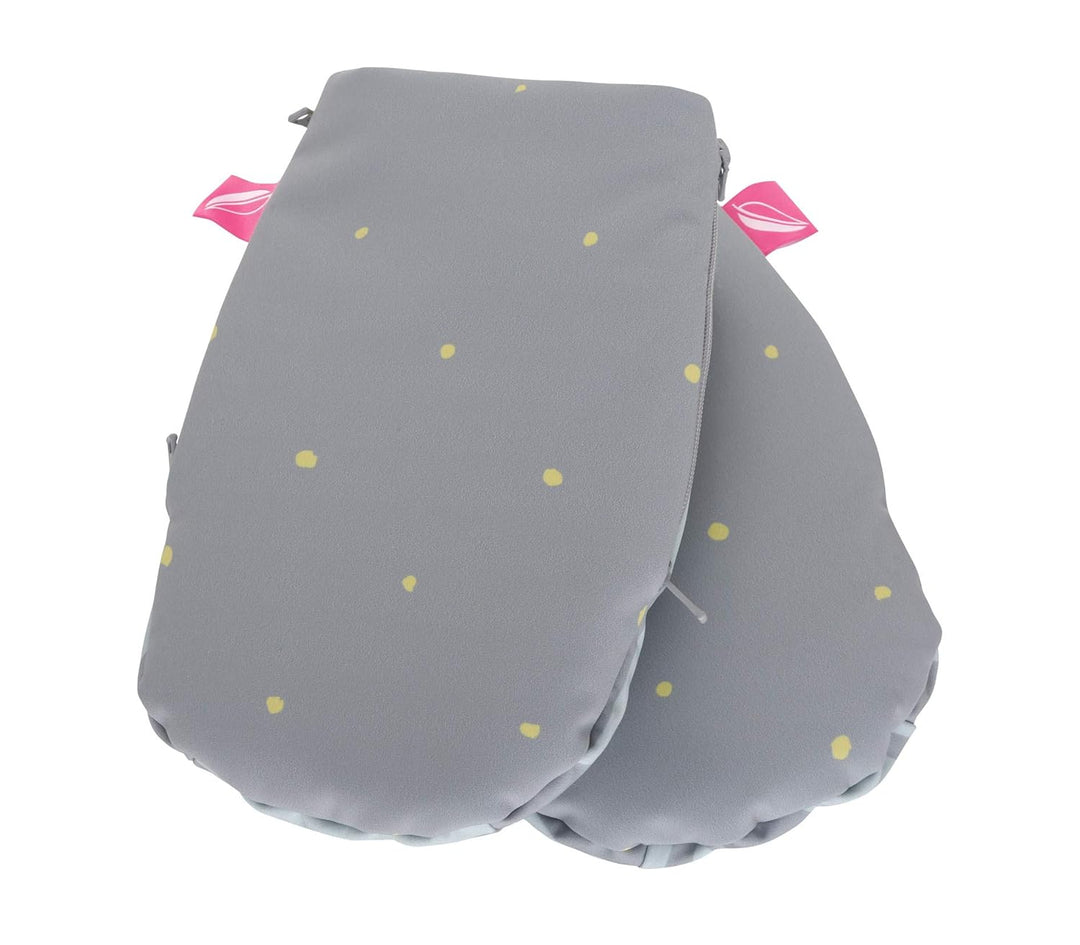 1 Paar Handwärmer Muffs für Kinderwagen - aus Softshell (Schiffe mintgrün), Schiffe mintgrün