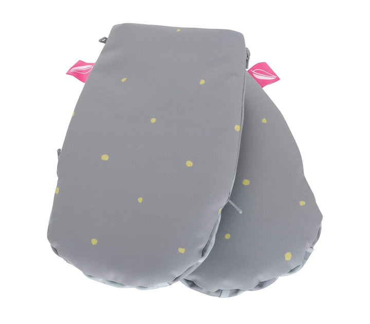 1 Paar Handwärmer Muffs für Kinderwagen - aus Softshell (Schiffe mintgrün), Schiffe mintgrün