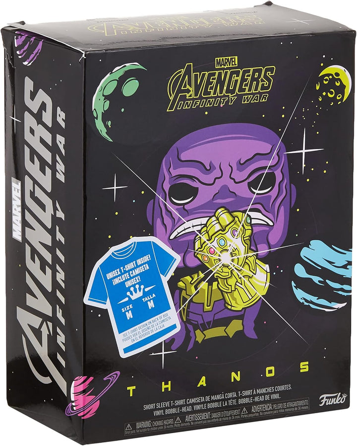 Marvel - Boxed T-Shirt Pop + Pop - Infinity War Thanos (M)