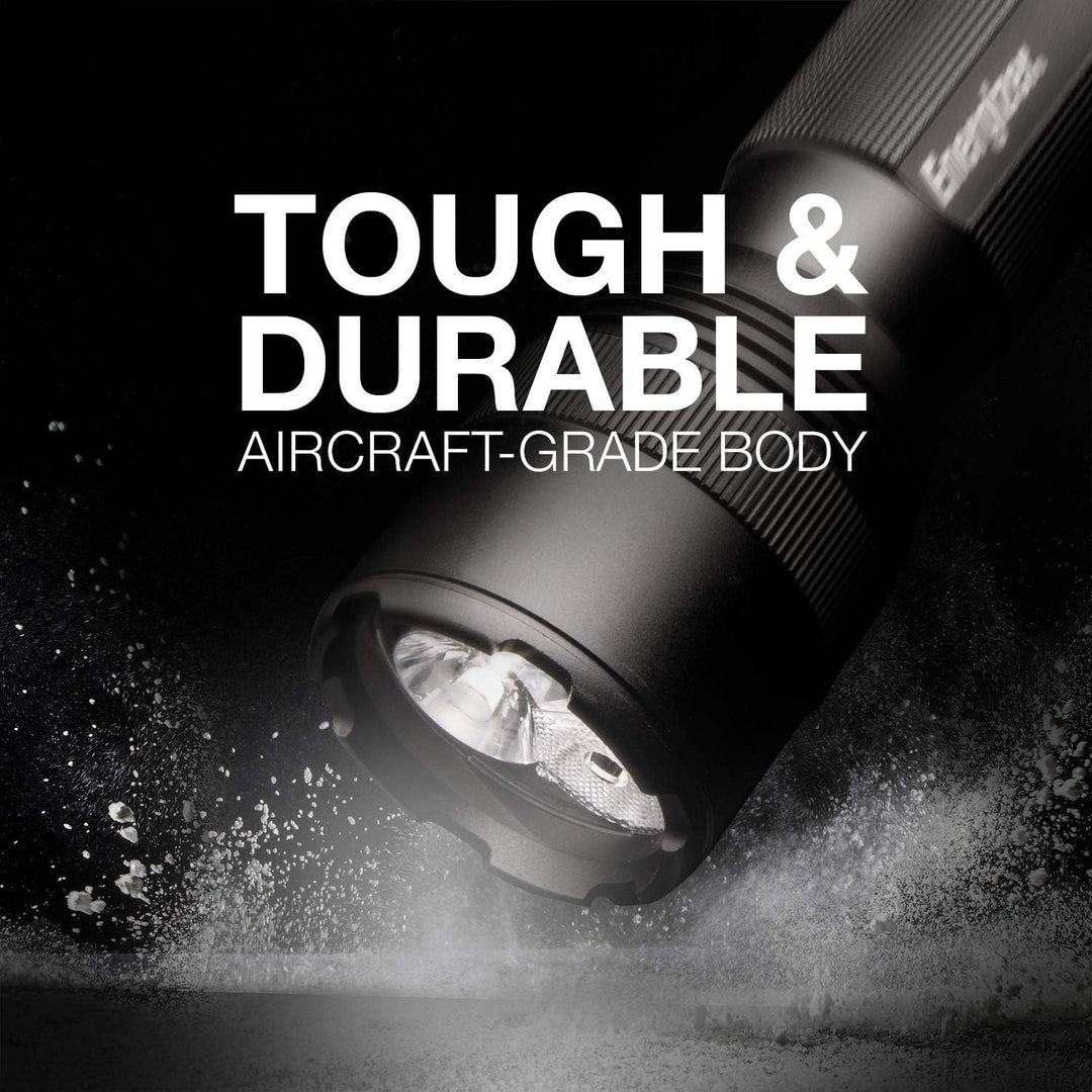 Energizer LED Taschenlampe, TAC 1000, Extrem Hell für Haushalt, Outdoor und Notfall, Batterie Enthal
