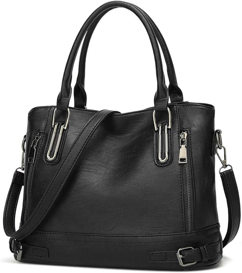 BUKESIYI Damen Tasche Handtasche Umhängetasche Schultertasche Frauen Kulturbeutel Weekender Klein PU