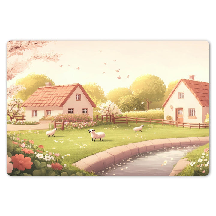 KitchenYeah© Platzsets Abwaschbar 6-Teilig 45x30 cm Tischsets Platzdeckchen Platzset Unterlage Tisch