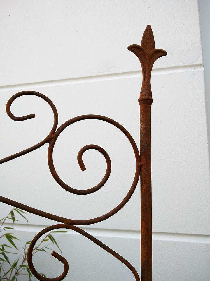 Zen Man Edelrost Garten Futterhaken GartenStecker Laternenhaken Lampenhaken 180 * 40cm 031387